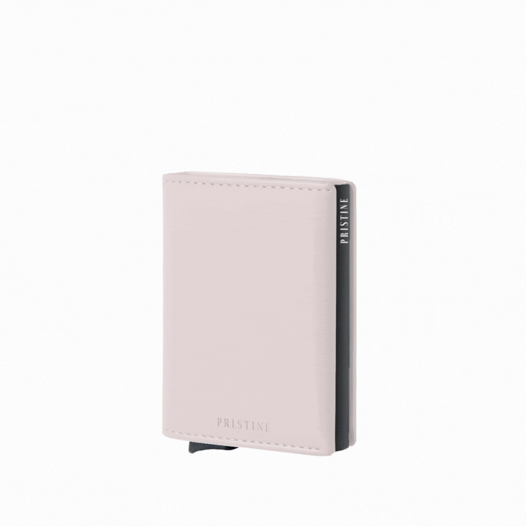 Pristine Futuristic Wallet 2.0 Lunar Pink - Napa Genuine Leather - Image 8