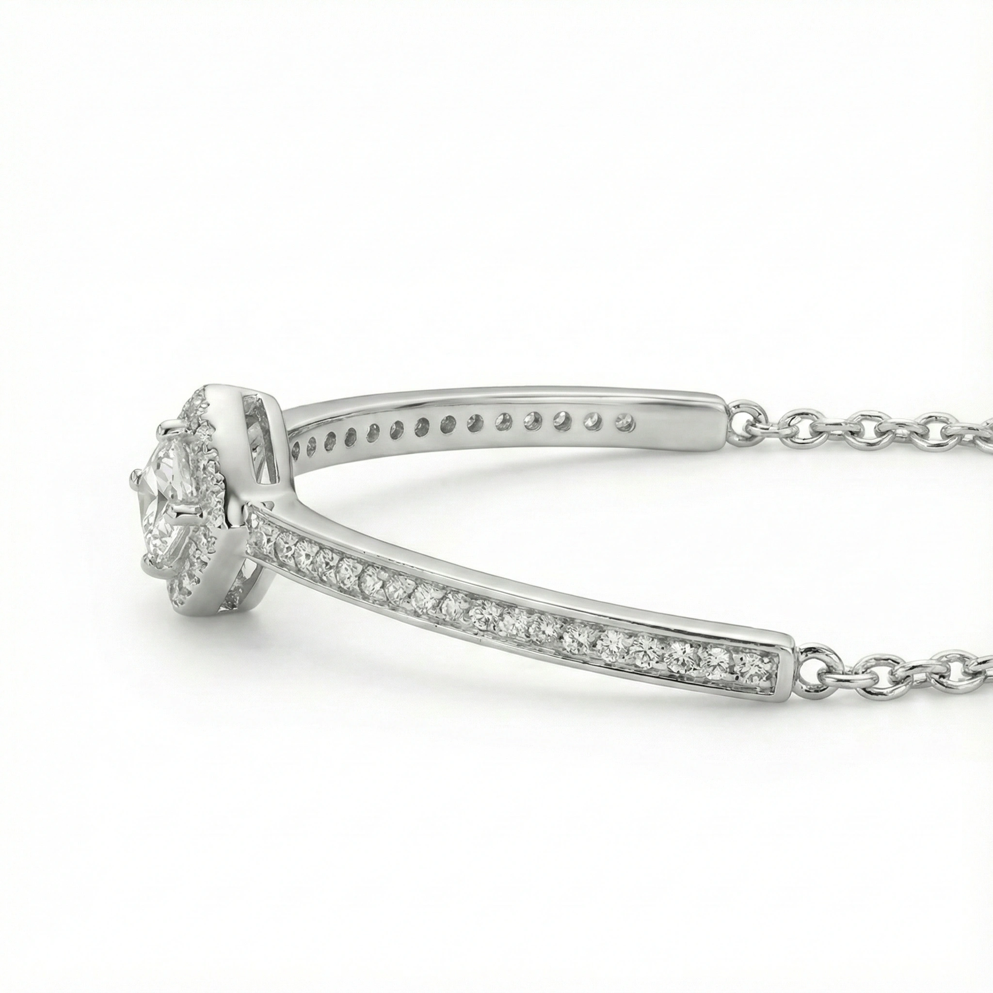 925 Moissanite Diamond Spark Bracelet | MZ-0021B - Image 4