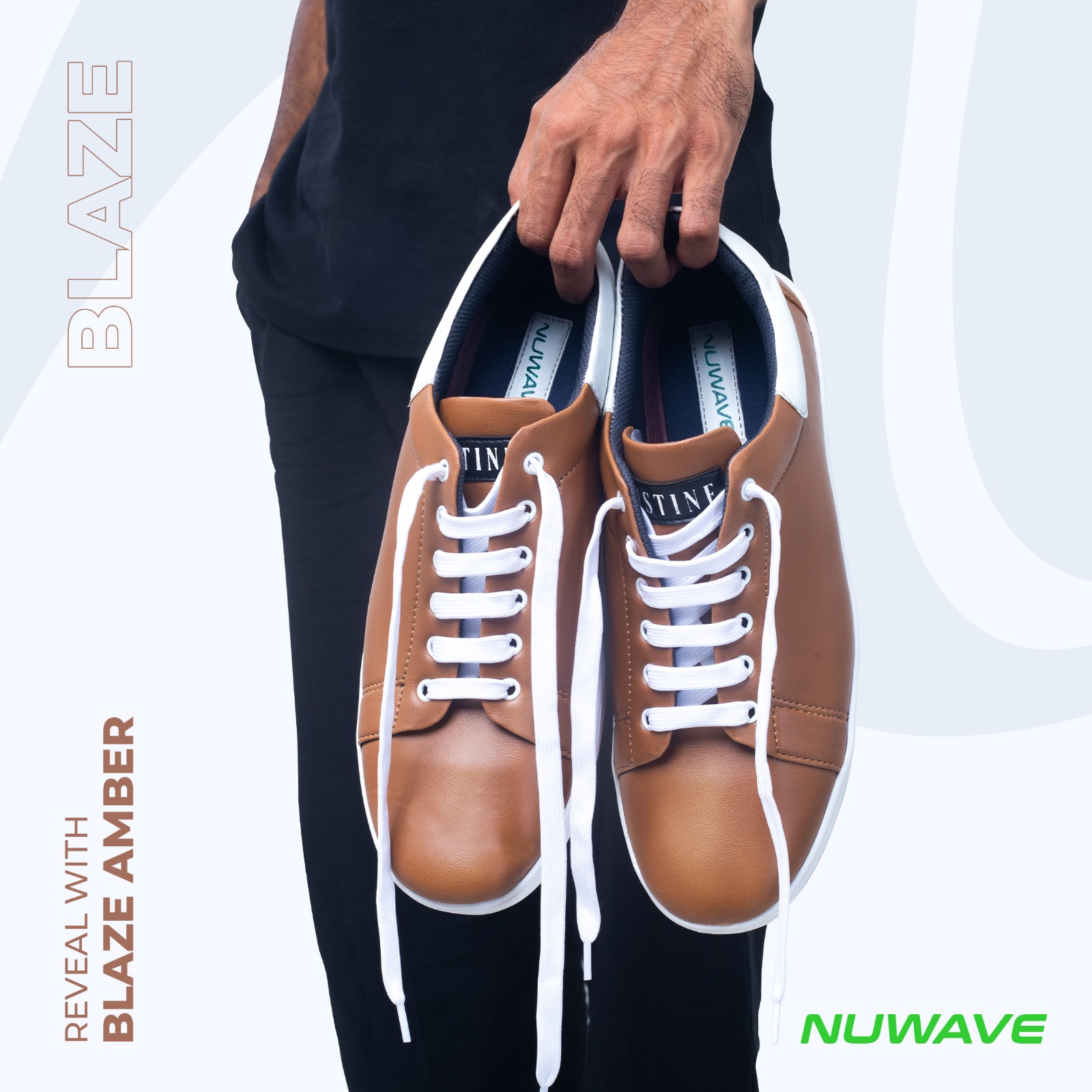NuWave Blaze Amber Canvas Shoe for Men - NW005 (New Arrival) | PRISTINE